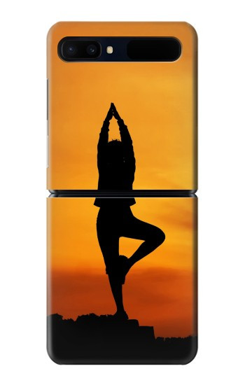S0832 Yoga Etui Coque Housse pour Samsung Galaxy Z Flip 5G
