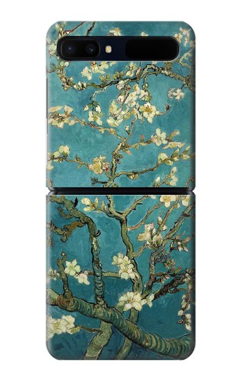 S0842 Blossoming Amandier Van Gogh Etui Coque Housse pour Samsung Galaxy Z Flip 5G