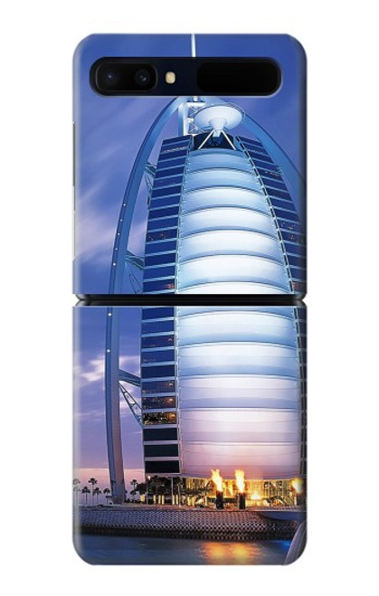 S0853 Dubaï Surf Centre Etui Coque Housse pour Samsung Galaxy Z Flip 5G