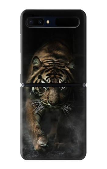 S0877 Tigre du Bengale Etui Coque Housse pour Samsung Galaxy Z Flip 5G