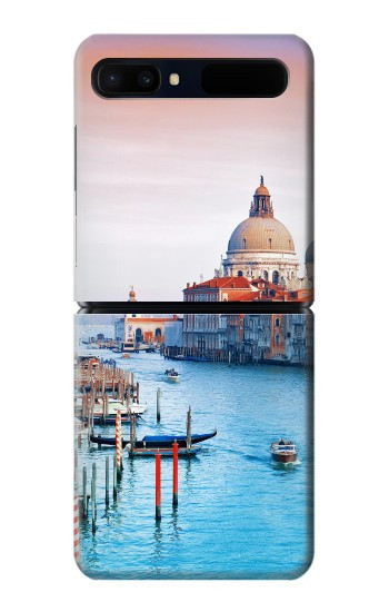 S0982 Beauté de Venise Italie Etui Coque Housse pour Samsung Galaxy Z Flip 5G