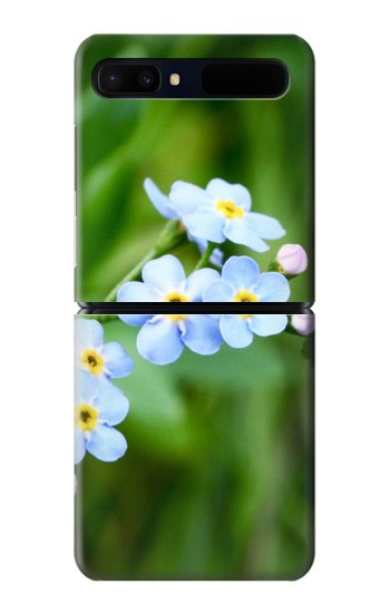 S1818 Ne m'oublie pas Etui Coque Housse pour Samsung Galaxy Z Flip 5G