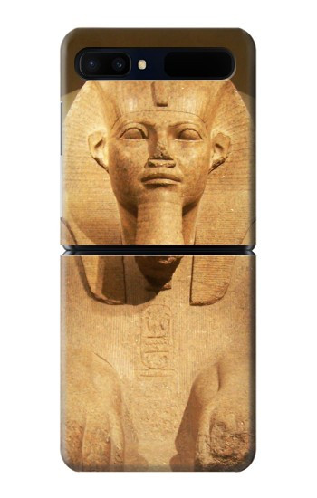 S1973 Sphinx égyptien Etui Coque Housse pour Samsung Galaxy Z Flip 5G