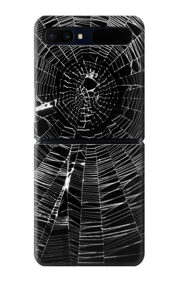 S2224 Toile d'araignée Etui Coque Housse pour Samsung Galaxy Z Flip 5G