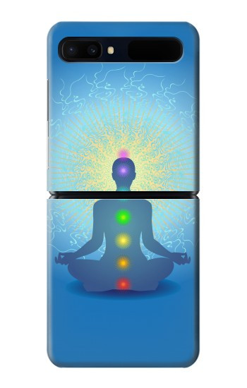 S2295 Bhuddha Aura Chakra Équilibrage guérison Etui Coque Housse pour Samsung Galaxy Z Flip 5G
