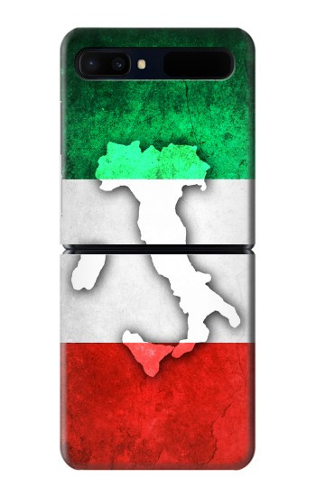 S2338 Italie Drapeau Etui Coque Housse pour Samsung Galaxy Z Flip 5G