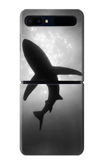 S2367 Monochrome Réquin Etui Coque Housse pour Samsung Galaxy Z Flip 5G