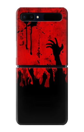 S2458 Zombie main Etui Coque Housse pour Samsung Galaxy Z Flip 5G