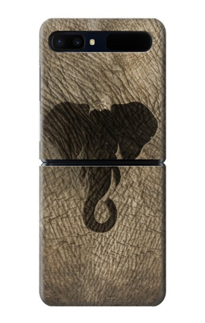 S2516 Elephant Peau Imprimé graphique Etui Coque Housse pour Samsung Galaxy Z Flip 5G
