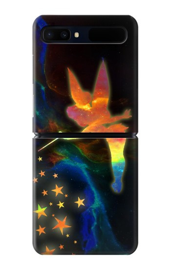 S2583 Tinkerbell Étincelle magique Etui Coque Housse pour Samsung Galaxy Z Flip 5G