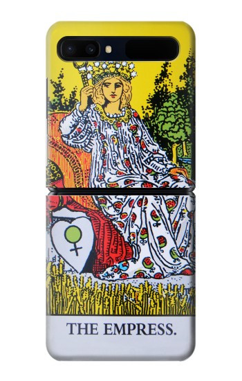 S2809 Carte Tarot L'Impératrice Etui Coque Housse pour Samsung Galaxy Z Flip 5G