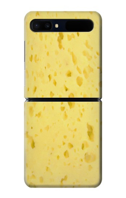 S2913 Texture de fromage Etui Coque Housse pour Samsung Galaxy Z Flip 5G