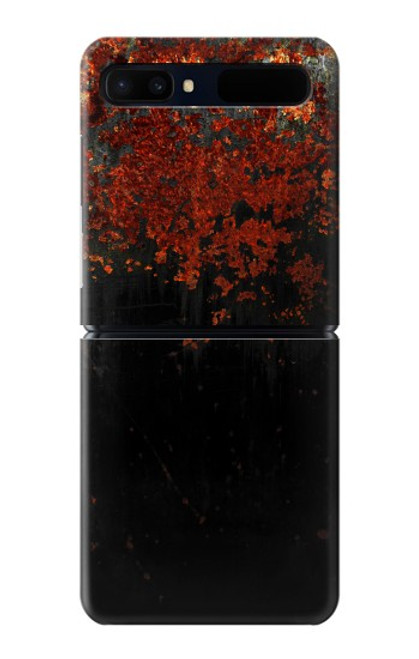 S3071 Texture graphique Rusted Métal Etui Coque Housse pour Samsung Galaxy Z Flip 5G