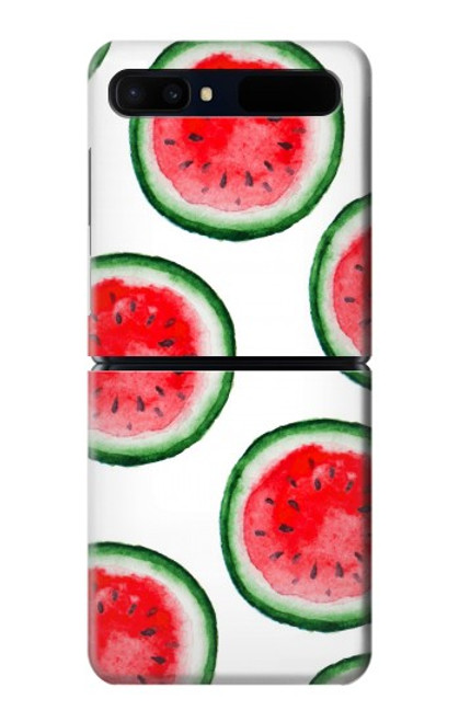 S3236 Motif melon d'eau Etui Coque Housse pour Samsung Galaxy Z Flip 5G
