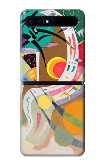 S3346 Vasily Kandinsky Guggenheim Etui Coque Housse pour Samsung Galaxy Z Flip 5G