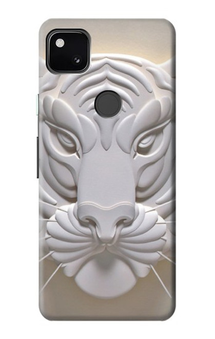 S0574 Tigré Etui Coque Housse pour Google Pixel 4a