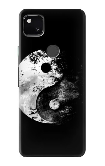 S1372 Lune Yin-Yang Etui Coque Housse pour Google Pixel 4a