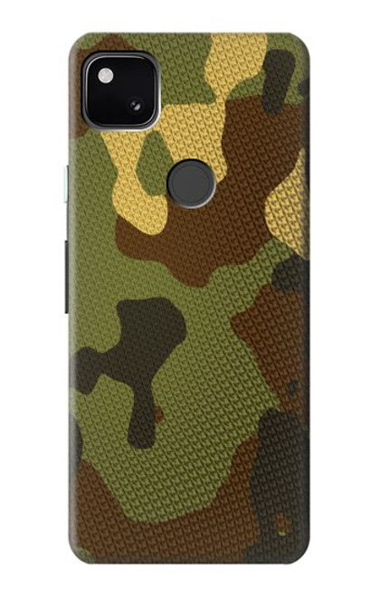 S1602 Camo Camouflage Imprimé graphique Etui Coque Housse pour Google Pixel 4a