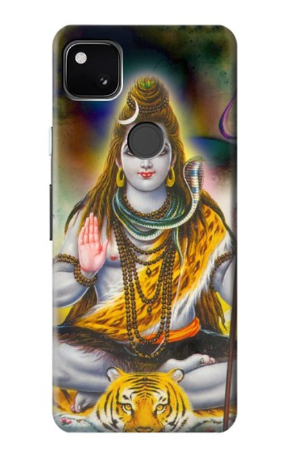 S2287 Seigneur Shiva dieu hindou Etui Coque Housse pour Google Pixel 4a