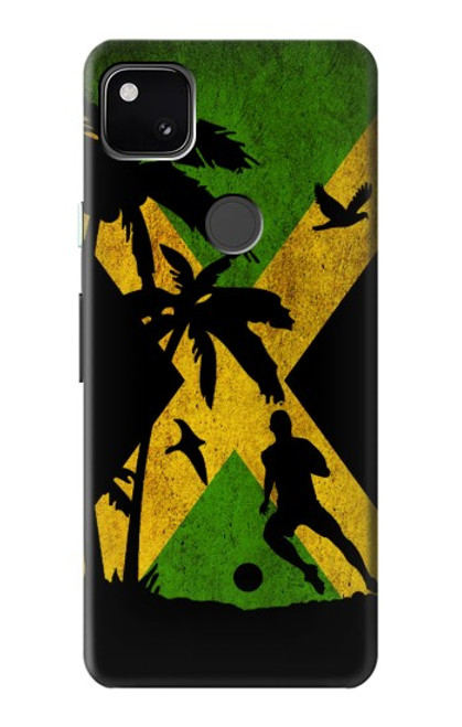 S2975 Jamaica Football Football Etui Coque Housse pour Google Pixel 4a