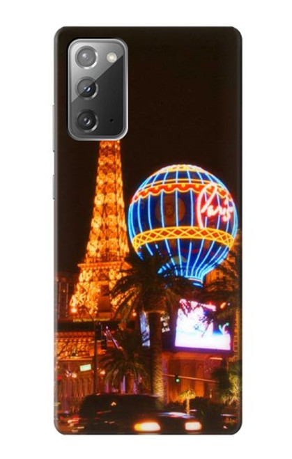 S0893 Las Vegas Etui Coque Housse pour Samsung Galaxy Note 20