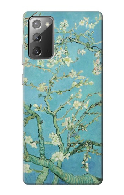 S2692 Vincent Van Gogh Amandier en fleurs Etui Coque Housse pour Samsung Galaxy Note 20