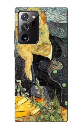 S0212 Van Gogh Portrait du Dr Gachet Etui Coque Housse pour Samsung Galaxy Note 20 Ultra, Ultra 5G