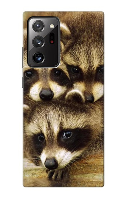 S0977 Les ratons laveurs bébé Etui Coque Housse pour Samsung Galaxy Note 20 Ultra, Ultra 5G