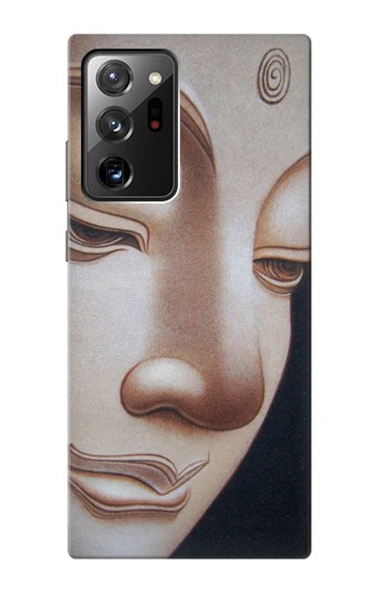 S1255 Visage du Bouddha Etui Coque Housse pour Samsung Galaxy Note 20 Ultra, Ultra 5G