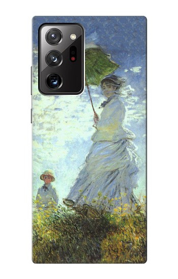 S2415 Claude Monet Femme avec un parasol Etui Coque Housse pour Samsung Galaxy Note 20 Ultra, Ultra 5G