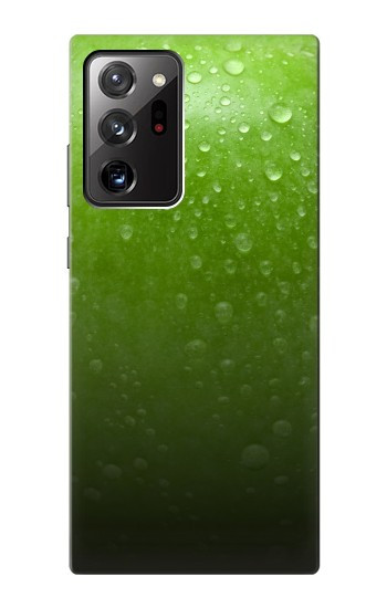 S2475 Seamless Texture verte pomme Etui Coque Housse pour Samsung Galaxy Note 20 Ultra, Ultra 5G