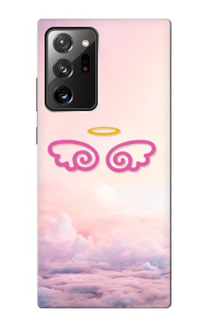 S2514 Ailes Ange mignon Etui Coque Housse pour Samsung Galaxy Note 20 Ultra, Ultra 5G
