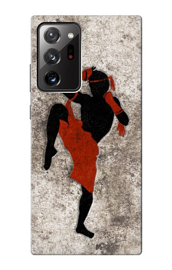S2634 Muay Thai Kickboxing Art Martial Etui Coque Housse pour Samsung Galaxy Note 20 Ultra, Ultra 5G
