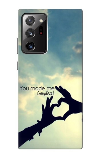 S2640 Vous avez fait de moi l'amour complet Etui Coque Housse pour Samsung Galaxy Note 20 Ultra, Ultra 5G