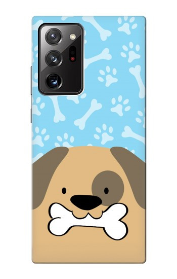 S2669 Mignon os chien pattes Dessin animé Etui Coque Housse pour Samsung Galaxy Note 20 Ultra, Ultra 5G