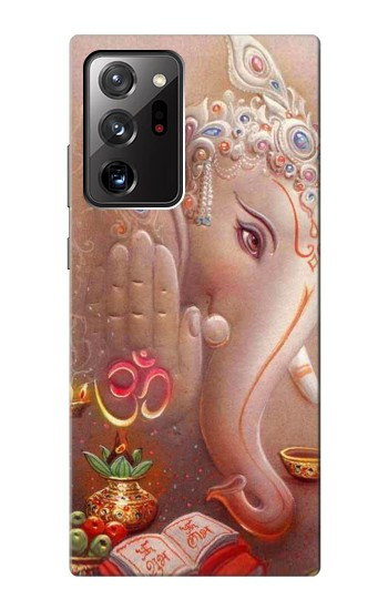 S2678 Dieu hindou Ganesha Seigneur du succès Etui Coque Housse pour Samsung Galaxy Note 20 Ultra, Ultra 5G