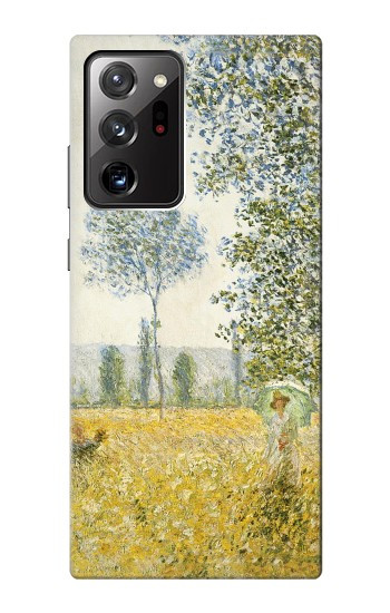 S2682 Claude Monet Champs Au printemps Etui Coque Housse pour Samsung Galaxy Note 20 Ultra, Ultra 5G
