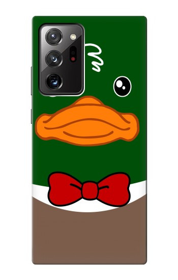 S2762 Vert Tête Canard colvert Tuxedo Dessin animé Etui Coque Housse pour Samsung Galaxy Note 20 Ultra, Ultra 5G