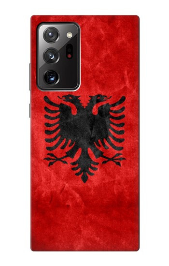 S2982 Albanie Football Football Etui Coque Housse pour Samsung Galaxy Note 20 Ultra, Ultra 5G