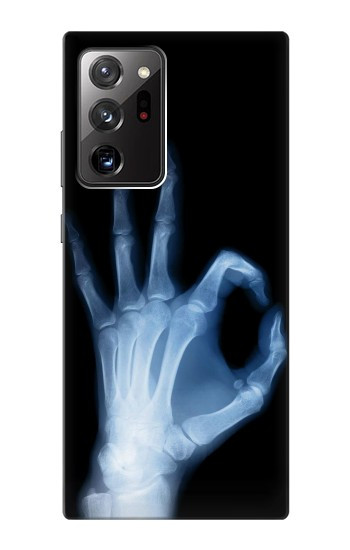S3239 X-Ray Geste de la main OK Etui Coque Housse pour Samsung Galaxy Note 20 Ultra, Ultra 5G