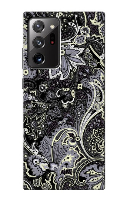 S3251 Motif Batik Fleur Etui Coque Housse pour Samsung Galaxy Note 20 Ultra, Ultra 5G