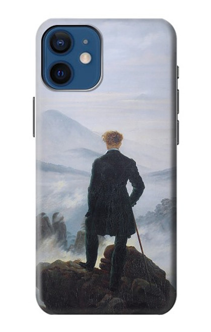 S3789 Wanderer above the Sea of Fog Etui Coque Housse pour iPhone 12 mini