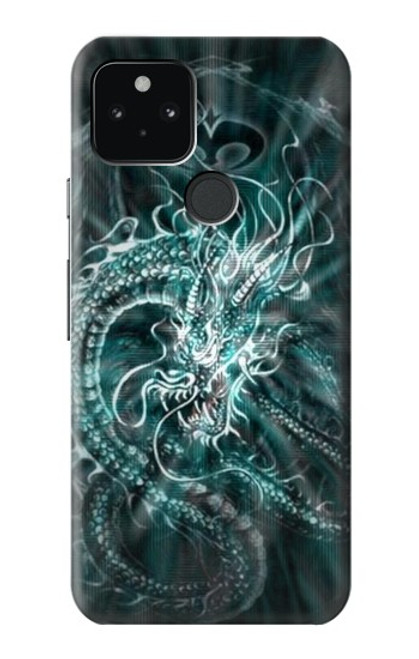 S1006 Numérique dragon chinois Etui Coque Housse pour Google Pixel 5
