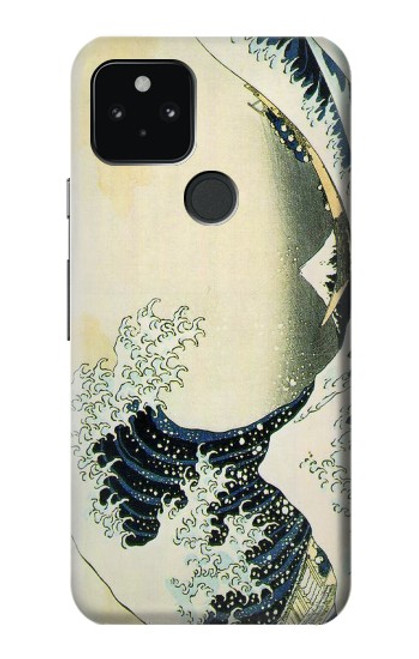 S1040 Hokusai La grande vague de Kanagawa Etui Coque Housse pour Google Pixel 5