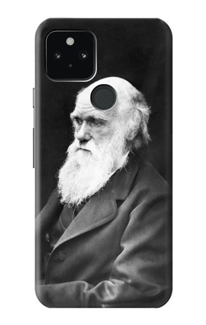 S1610 Charles Darwin Etui Coque Housse pour Google Pixel 5