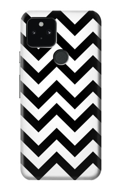 S1613 Chevron Zigzag Etui Coque Housse pour Google Pixel 5