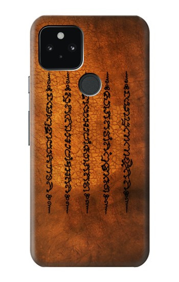 S2251 Le succès cinq lignes et bonne chance Tatouage Etui Coque Housse pour Google Pixel 5