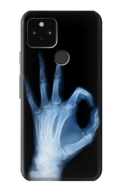 S3239 X-Ray Geste de la main OK Etui Coque Housse pour Google Pixel 5