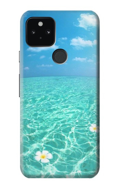 S3720 Summer Ocean Beach Etui Coque Housse pour Google Pixel 5