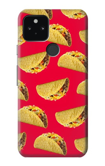 S3755 Tacos mexicains Etui Coque Housse pour Google Pixel 5